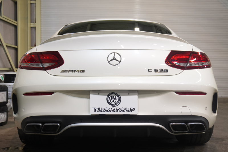 AMG Cクラス C63S ｸｰﾍﾟ ﾚｰﾀﾞｰSP　黒革 ｼｰﾄﾋｰﾀｰ 純正ﾅﾋﾞ ﾌﾙｾｸﾞTV ﾌﾞﾙﾒｽﾀｰ ﾏﾙﾁｶﾗｰｱﾝﾋﾞｴﾝﾄﾗｲﾄ ﾊﾟﾌｫｰﾏﾝｽｴｸﾞｿﾞｰｽﾄ AMGｴｱﾛ&19ｲﾝﾁAW　2年保証