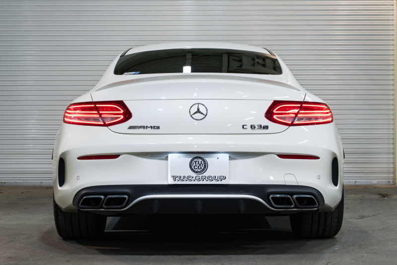 AMG Cクラス C63S ｸｰﾍﾟ ﾚｰﾀﾞｰSP　黒革 ｼｰﾄﾋｰﾀｰ 純正ﾅﾋﾞ ﾌﾙｾｸﾞTV ﾌﾞﾙﾒｽﾀｰ ﾏﾙﾁｶﾗｰｱﾝﾋﾞｴﾝﾄﾗｲﾄ ﾊﾟﾌｫｰﾏﾝｽｴｸﾞｿﾞｰｽﾄ AMGｴｱﾛ&19ｲﾝﾁAW　2年保証