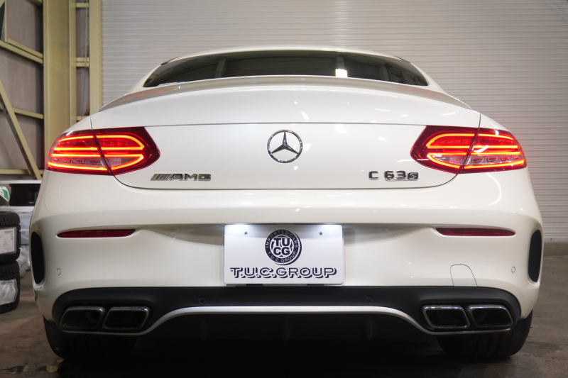 AMG Cクラス C63S ｸｰﾍﾟ ﾚｰﾀﾞｰSP　黒革 ｼｰﾄﾋｰﾀｰ 純正ﾅﾋﾞ ﾌﾙｾｸﾞTV ﾌﾞﾙﾒｽﾀｰ ﾏﾙﾁｶﾗｰｱﾝﾋﾞｴﾝﾄﾗｲﾄ ﾊﾟﾌｫｰﾏﾝｽｴｸﾞｿﾞｰｽﾄ AMGｴｱﾛ&19ｲﾝﾁAW　2年保証