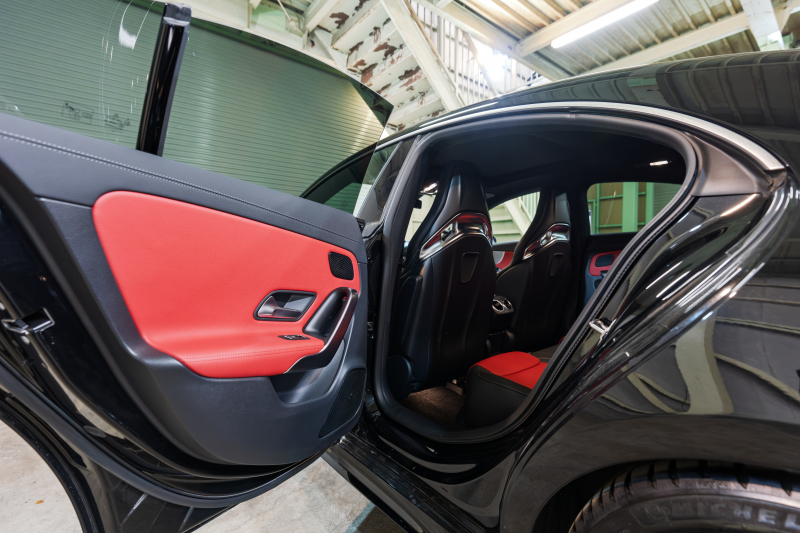 AMG CLAクラス CLA45S 4MATIC+ AMGﾊﾟﾌｫｰﾏﾝｽ&ｱﾄﾞﾊﾞﾝｽﾄﾞPKG　黒赤革 ﾊﾟﾌｫｰﾏﾝｽｼｰﾄ ﾋｰﾀｰ&ｸｰﾗｰ SR MBUXﾅﾋﾞ ﾌﾙｾｸﾞTV 360ｶﾒﾗ AMGﾄﾞﾗｲﾌﾞｺﾝﾄﾛｰﾙｽｲｯﾁ HUD ADVｻｳﾝﾄﾞ ﾏﾙﾁﾋﾞｰﾑLED AMGｴｱﾛ&19ｲﾝﾁAW　2年保証