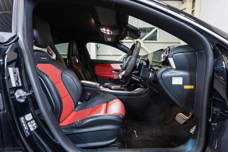 AMG CLAクラス CLA45S 4MATIC+ AMGﾊﾟﾌｫｰﾏﾝｽ&ｱﾄﾞﾊﾞﾝｽﾄﾞPKG　黒赤革 ﾊﾟﾌｫｰﾏﾝｽｼｰﾄ ﾋｰﾀｰ&ｸｰﾗｰ SR MBUXﾅﾋﾞ ﾌﾙｾｸﾞTV 360ｶﾒﾗ AMGﾄﾞﾗｲﾌﾞｺﾝﾄﾛｰﾙｽｲｯﾁ HUD ADVｻｳﾝﾄﾞ ﾏﾙﾁﾋﾞｰﾑLED AMGｴｱﾛ&19ｲﾝﾁAW　2年保証