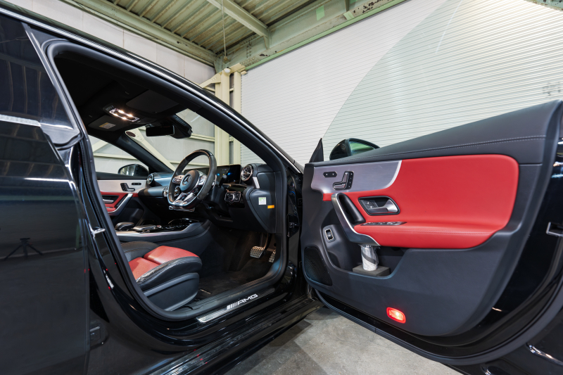 AMG CLAクラス CLA45S 4MATIC+ AMGﾊﾟﾌｫｰﾏﾝｽ&ｱﾄﾞﾊﾞﾝｽﾄﾞPKG　黒赤革 ﾊﾟﾌｫｰﾏﾝｽｼｰﾄ ﾋｰﾀｰ&ｸｰﾗｰ SR MBUXﾅﾋﾞ ﾌﾙｾｸﾞTV 360ｶﾒﾗ AMGﾄﾞﾗｲﾌﾞｺﾝﾄﾛｰﾙｽｲｯﾁ HUD ADVｻｳﾝﾄﾞ ﾏﾙﾁﾋﾞｰﾑLED AMGｴｱﾛ&19ｲﾝﾁAW　2年保証