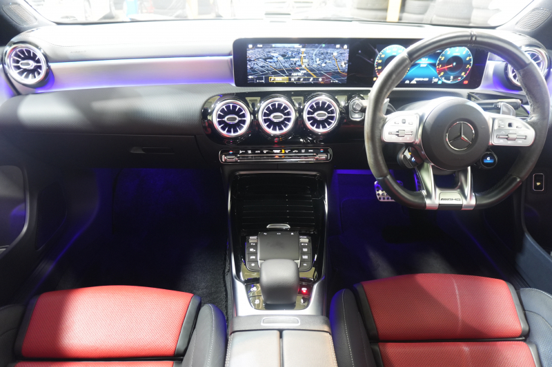 AMG CLAクラス CLA45S 4MATIC+ AMGﾊﾟﾌｫｰﾏﾝｽ&ｱﾄﾞﾊﾞﾝｽﾄﾞPKG　黒赤革 ﾊﾟﾌｫｰﾏﾝｽｼｰﾄ ﾋｰﾀｰ&ｸｰﾗｰ SR MBUXﾅﾋﾞ ﾌﾙｾｸﾞTV 360ｶﾒﾗ AMGﾄﾞﾗｲﾌﾞｺﾝﾄﾛｰﾙｽｲｯﾁ HUD ADVｻｳﾝﾄﾞ ﾏﾙﾁﾋﾞｰﾑLED AMGｴｱﾛ&19ｲﾝﾁAW　2年保証