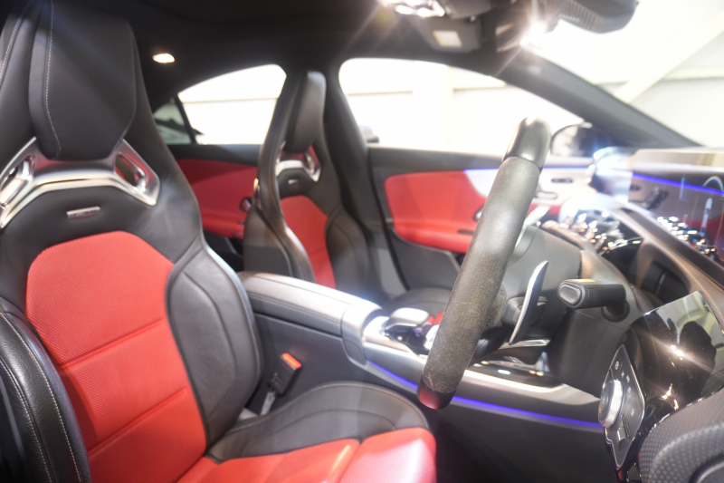 AMG CLAクラス CLA45S 4MATIC+ AMGﾊﾟﾌｫｰﾏﾝｽ&ｱﾄﾞﾊﾞﾝｽﾄﾞPKG　黒赤革 ﾊﾟﾌｫｰﾏﾝｽｼｰﾄ ﾋｰﾀｰ&ｸｰﾗｰ SR MBUXﾅﾋﾞ ﾌﾙｾｸﾞTV 360ｶﾒﾗ AMGﾄﾞﾗｲﾌﾞｺﾝﾄﾛｰﾙｽｲｯﾁ HUD ADVｻｳﾝﾄﾞ ﾏﾙﾁﾋﾞｰﾑLED AMGｴｱﾛ&19ｲﾝﾁAW　2年保証