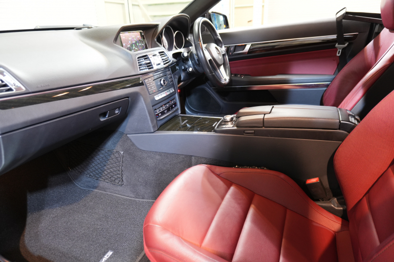 メルセデスベンツ Eクラス E250ｸｰﾍﾟ AMGｽﾎﾟｰﾂ&ﾚｰﾀﾞｰｾｰﾌﾃｨPKG　後期 1ｵｰﾅｰ 赤本革 ｼｰﾄﾋｰﾀｰ ﾏﾙﾁｺﾝﾄﾛｰﾙｼｰﾄﾊﾞｯｸ 純正ﾅﾋﾞ ﾌﾙｾｸﾞTV 360ｶﾒﾗ LEDﾍｯﾄﾞ  電動ﾘｱｻﾝｼｪｰﾄﾞ AMGｴｱﾛ&18AW 7AT　2年保証