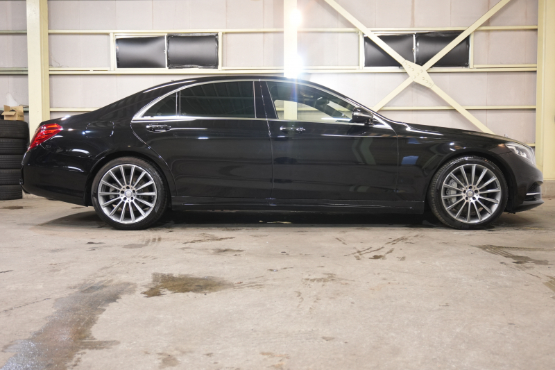 メルセデスベンツ Sクラス S550ﾛﾝｸﾞ ﾚｰﾀﾞｰｾｰﾌﾃｨPKG　黒革 ｼｰﾄﾋｰﾀｰ&ｸｰﾗｰ ﾊﾟﾉﾗﾏSR 純正ﾅﾋﾞ ﾌﾙｾｸﾞTV 360ｶﾒﾗ Burmester 自動ﾄﾗﾝｸ&ﾊﾝｽﾞﾌﾘｰA LEDﾗｲﾄ AMGｴｱﾛ&20ｲﾝﾁAW 2年保証