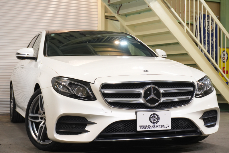 メルセデスベンツ Eクラス E250 ﾚｻﾞｰｴｸｽｸﾙｰｼﾌﾞ&ﾚｰﾀﾞｰｾｰﾌﾃｨPKG　黒ﾅｯﾊﾟ革 ｼｰﾄﾋｰﾀｰ SR 純正ﾅﾋﾞ ﾌﾙｾｸﾞTV CarPlay Burmester 360ｶﾒﾗ ﾏﾙﾁﾋﾞｰﾑLED 自動Rｹﾞｰﾄ ﾊﾝｽﾞﾌﾘｰA AMGｴｱﾛ&19AW　2年保証