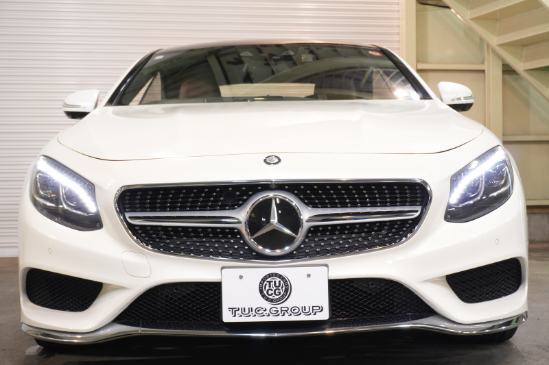 メルセデスベンツ Sクラス S550 ｸｰﾍﾟ AMGﾗｲﾝ ﾚｻﾞｰEXC&ｽﾜﾛﾌｽｷｰｸﾘｽﾀﾙPKG　ﾏｼﾞｯｸﾎﾞﾃﾞｨC 茶革 ﾋｰﾀｰ&ｸｰﾗｰ ﾏｯｻｰｼﾞ機能 ﾀﾞｲﾅﾐｯｸｼｰﾄ MBC ﾊﾟﾉﾗﾐｯｸﾙｰﾌ ﾅﾋﾞTV 360ｶﾒﾗ HUD Burmester AMGｴｱﾛ&20AW　2年保証