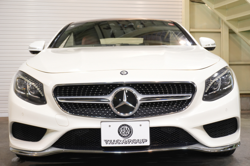 メルセデスベンツ Sクラス S550 ｸｰﾍﾟ AMGﾗｲﾝ ﾚｻﾞｰEXC&ｽﾜﾛﾌｽｷｰｸﾘｽﾀﾙPKG　ﾏｼﾞｯｸﾎﾞﾃﾞｨC 茶革 ﾋｰﾀｰ&ｸｰﾗｰ ﾏｯｻｰｼﾞ機能 ﾀﾞｲﾅﾐｯｸｼｰﾄ MBC ﾊﾟﾉﾗﾐｯｸﾙｰﾌ ﾅﾋﾞTV 360ｶﾒﾗ HUD Burmester AMGｴｱﾛ&20AW　2年保証