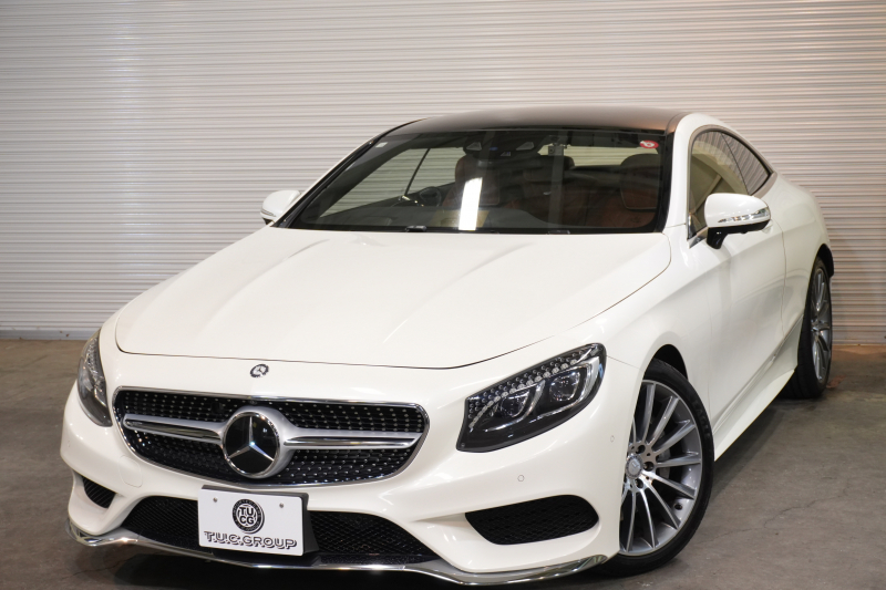 メルセデスベンツ Sクラス S550 ｸｰﾍﾟ AMGﾗｲﾝ ﾚｻﾞｰEXC&ｽﾜﾛﾌｽｷｰｸﾘｽﾀﾙPKG　ﾏｼﾞｯｸﾎﾞﾃﾞｨC 茶革 ﾋｰﾀｰ&ｸｰﾗｰ ﾏｯｻｰｼﾞ機能 ﾀﾞｲﾅﾐｯｸｼｰﾄ MBC ﾊﾟﾉﾗﾐｯｸﾙｰﾌ ﾅﾋﾞTV 360ｶﾒﾗ HUD Burmester AMGｴｱﾛ&20AW　2年保証