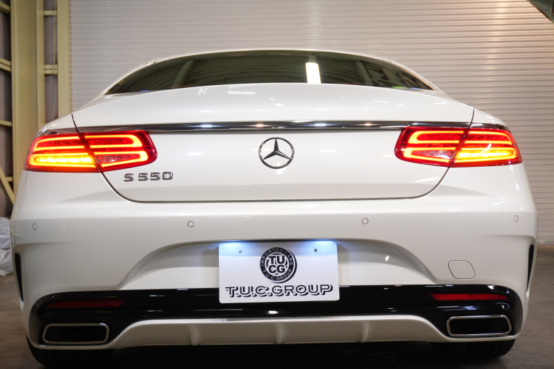 メルセデスベンツ Sクラス S550 ｸｰﾍﾟ AMGﾗｲﾝ ﾚｻﾞｰEXC&ｽﾜﾛﾌｽｷｰｸﾘｽﾀﾙPKG　ﾏｼﾞｯｸﾎﾞﾃﾞｨC 茶革 ﾋｰﾀｰ&ｸｰﾗｰ ﾏｯｻｰｼﾞ機能 ﾀﾞｲﾅﾐｯｸｼｰﾄ MBC ﾊﾟﾉﾗﾐｯｸﾙｰﾌ ﾅﾋﾞTV 360ｶﾒﾗ HUD Burmester AMGｴｱﾛ&20AW　2年保証