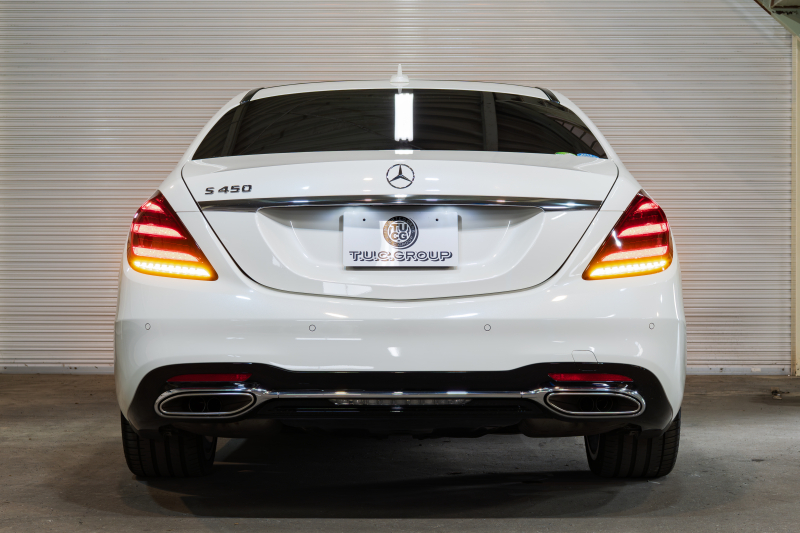 メルセデスベンツ Sクラス S450ｴｸｽｸﾙｰｼﾌﾞ AMGﾗｲﾝﾌﾟﾗｽ  ﾚｰﾀﾞｰSP　後期 黒革 ﾊﾟﾉﾗﾏSR ﾅﾋﾞTV 360ｶﾒ ﾌﾞﾙﾒｽﾀｰ ﾍｯﾄﾞｱｯﾌﾟD ｿﾌﾄﾄﾞｱｸﾛｰｼﾞｬｰ 自動ﾄﾗﾝｸ  ﾜｲﾔﾚｽﾁｬｰｼﾞ ｴｱﾊﾞﾗﾝｽPKG　2年保証