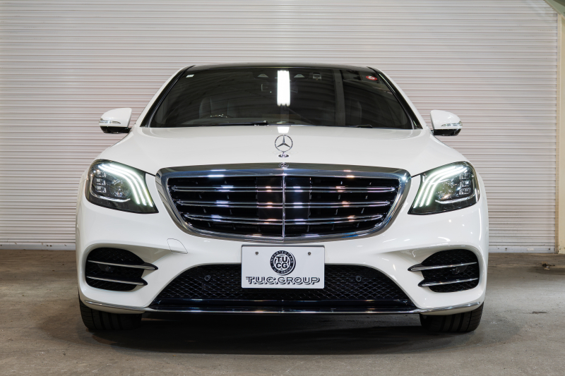 メルセデスベンツ Sクラス S450ｴｸｽｸﾙｰｼﾌﾞ AMGﾗｲﾝﾌﾟﾗｽ  ﾚｰﾀﾞｰSP　後期 黒革 ﾊﾟﾉﾗﾏSR ﾅﾋﾞTV 360ｶﾒ ﾌﾞﾙﾒｽﾀｰ ﾍｯﾄﾞｱｯﾌﾟD ｿﾌﾄﾄﾞｱｸﾛｰｼﾞｬｰ 自動ﾄﾗﾝｸ  ﾜｲﾔﾚｽﾁｬｰｼﾞ ｴｱﾊﾞﾗﾝｽPKG　2年保証