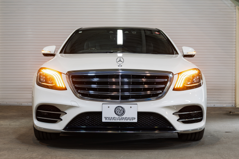 メルセデスベンツ Sクラス S450ｴｸｽｸﾙｰｼﾌﾞ AMGﾗｲﾝﾌﾟﾗｽ  ﾚｰﾀﾞｰSP　後期 黒革 ﾊﾟﾉﾗﾏSR ﾅﾋﾞTV 360ｶﾒ ﾌﾞﾙﾒｽﾀｰ ﾍｯﾄﾞｱｯﾌﾟD ｿﾌﾄﾄﾞｱｸﾛｰｼﾞｬｰ 自動ﾄﾗﾝｸ  ﾜｲﾔﾚｽﾁｬｰｼﾞ ｴｱﾊﾞﾗﾝｽPKG　2年保証