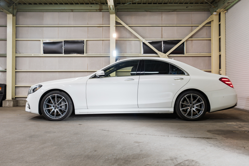 メルセデスベンツ Sクラス S450ｴｸｽｸﾙｰｼﾌﾞ AMGﾗｲﾝﾌﾟﾗｽ  ﾚｰﾀﾞｰSP　後期 黒革 ﾊﾟﾉﾗﾏSR ﾅﾋﾞTV 360ｶﾒ ﾌﾞﾙﾒｽﾀｰ ﾍｯﾄﾞｱｯﾌﾟD ｿﾌﾄﾄﾞｱｸﾛｰｼﾞｬｰ 自動ﾄﾗﾝｸ  ﾜｲﾔﾚｽﾁｬｰｼﾞ ｴｱﾊﾞﾗﾝｽPKG　2年保証