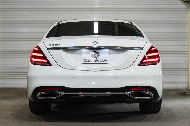 メルセデスベンツ Sクラス S450ｴｸｽｸﾙｰｼﾌﾞ AMGﾗｲﾝﾌﾟﾗｽ  ﾚｰﾀﾞｰSP　後期 黒革 ﾊﾟﾉﾗﾏSR ﾅﾋﾞTV 360ｶﾒ ﾌﾞﾙﾒｽﾀｰ ﾍｯﾄﾞｱｯﾌﾟD ｿﾌﾄﾄﾞｱｸﾛｰｼﾞｬｰ 自動ﾄﾗﾝｸ  ﾜｲﾔﾚｽﾁｬｰｼﾞ ｴｱﾊﾞﾗﾝｽPKG　2年保証
