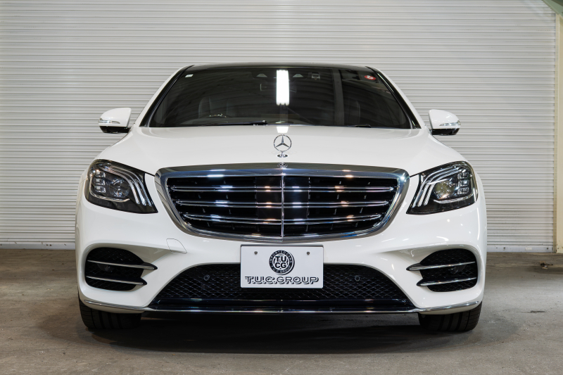 メルセデスベンツ Sクラス S450ｴｸｽｸﾙｰｼﾌﾞ AMGﾗｲﾝﾌﾟﾗｽ  ﾚｰﾀﾞｰSP　後期 黒革 ﾊﾟﾉﾗﾏSR ﾅﾋﾞTV 360ｶﾒ ﾌﾞﾙﾒｽﾀｰ ﾍｯﾄﾞｱｯﾌﾟD ｿﾌﾄﾄﾞｱｸﾛｰｼﾞｬｰ 自動ﾄﾗﾝｸ  ﾜｲﾔﾚｽﾁｬｰｼﾞ ｴｱﾊﾞﾗﾝｽPKG　2年保証