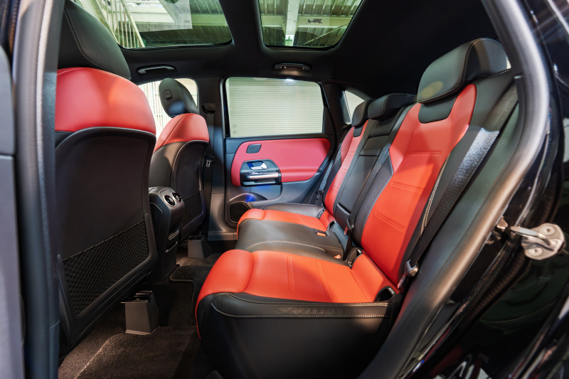 メルセデスベンツ Bクラス B180 AMGﾚｻﾞｰEXC&ｱﾄﾞﾊﾞﾝｽﾄﾞ&ﾅﾋﾞｹﾞｰｼｮﾝ&ﾚｰﾀﾞｰｾｰﾌﾃｨPKG　赤黒革 ｼｰﾄﾋｰﾀｰ SR MBUXﾅﾋﾞ ﾌﾙｾｸﾞTV 360ｶﾒﾗ PTS ﾏﾙﾁﾋﾞｰﾑLED 自動Rｹﾞｰﾄ&ﾊﾝｽﾞﾌﾘｰA AMGｴｱﾛ&18AW　2年保証