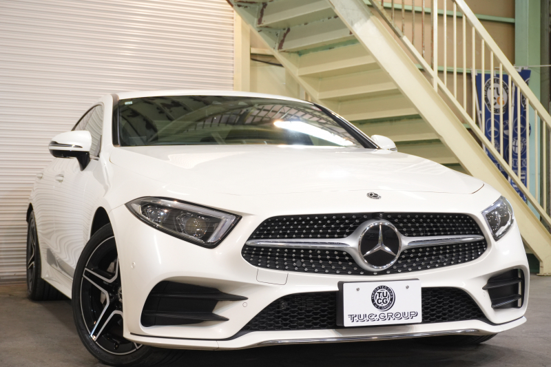 メルセデスベンツ CLS CLS450 4MATIC ｽﾎﾟｰﾂ ｴｸｽｸﾙｰｼﾌﾞ&ﾚｰﾀﾞｰｾｰﾌﾃｨPKG　1ｵｰﾅｰ ISG搭載 黒革 ﾋｰﾀｰ&ｸｰﾗｰ ﾀﾞｲﾅﾐｯｸｼｰﾄ SR 純正ﾅﾋﾞ ﾌﾙｾｸﾞTV CarPlay Buremester HUD ﾘﾗｸｾﾞｰｼｮﾝ機能 AMGｴｱﾛ&19AW　2年保証