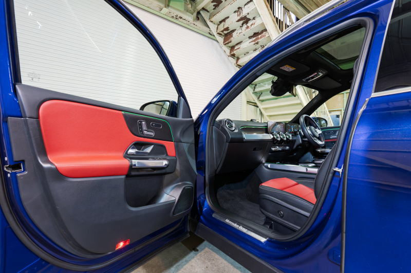 メルセデスベンツ GLB GLB200d 4MATIC AMGﾗｲﾝ ﾚｻﾞｰEXC&ｱﾄﾞﾊﾞﾝｽﾄﾞ&ﾅﾋﾞｹﾞｰｼｮﾝ&ﾚｰﾀﾞｰｾｰﾌﾃｨPKG　1ｵ-ﾅ 黒赤革 ｼｰﾄﾋｰﾀｰ ﾊﾟﾉﾗﾏSR MBUXﾅﾋﾞ ﾌﾙｾｸﾞTV 360ｶﾒﾗ HUD ﾏﾙﾁﾋﾞｰﾑLED ﾜｲﾔﾚｽﾁｬｰｼﾞﾝｸﾞ AMGｴｱﾛ&19ｲﾝﾁAW　2年保証