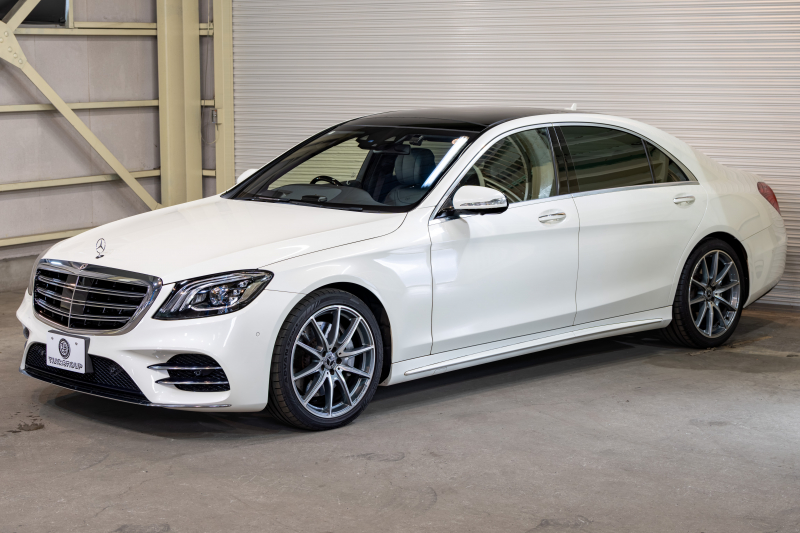 メルセデスベンツ Sクラス S450ﾛﾝｸﾞ AMGﾗｲﾝﾌﾟﾗｽ&ﾚｰﾀﾞｰｾｰﾌﾃｨPKG　ISG搭載 後期 黒ﾅｯﾊﾟ革 ｼｰﾄﾋｰﾀｰ ﾍﾞﾝﾁﾚｰﾀｰ ﾊﾟﾉﾗﾏSR 純正ﾅﾋﾞ ﾌﾙｾｸﾞTV 360ｶﾒﾗ ﾄﾞｱｲｰｼﾞｰｸﾛｰｼﾞｬｰ ﾌﾞﾙﾒｽﾀｰ ﾍｯﾄﾞｱｯﾌﾟD 自動ﾄﾗﾝｸ ﾌｯﾄｵｰﾌﾟﾅｰ AMGｴｱﾛ&20ｲﾝﾁAW　2年保証