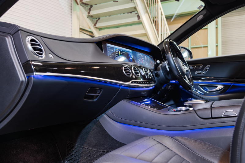 メルセデスベンツ Sクラス S400d AMGﾗｲﾝﾌﾟﾗｽ ﾚｻﾞｰｴｸｽｸﾙｰｼﾌﾞ&ﾚｰﾀﾞｰｾｰﾌﾃｨPKG　後期 黒ﾅｯﾊﾟ革 ﾋｰﾀｰ&ｸｰﾗｰ ﾊﾟﾉﾗﾏSR ﾅﾋﾞTV 360ｶﾒﾗ HUD CarPlay ﾀﾞｲﾅﾐｯｸｼｰﾄ ﾘﾗｸｾﾞｰｼｮﾝ機能 ｴｱﾊﾞﾗﾝｽP ﾏﾙﾁﾋﾞｰﾑLED AMGｴｱﾛ&20AW　2年保証