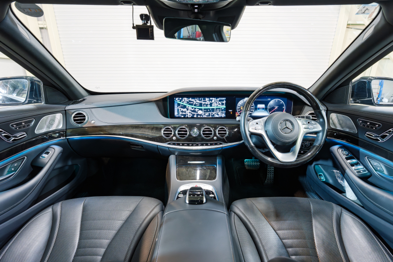 メルセデスベンツ Sクラス S400d AMGﾗｲﾝﾌﾟﾗｽ ﾚｻﾞｰｴｸｽｸﾙｰｼﾌﾞ&ﾚｰﾀﾞｰｾｰﾌﾃｨPKG　後期 黒ﾅｯﾊﾟ革 ﾋｰﾀｰ&ｸｰﾗｰ ﾊﾟﾉﾗﾏSR ﾅﾋﾞTV 360ｶﾒﾗ HUD CarPlay ﾀﾞｲﾅﾐｯｸｼｰﾄ ﾘﾗｸｾﾞｰｼｮﾝ機能 ｴｱﾊﾞﾗﾝｽP ﾏﾙﾁﾋﾞｰﾑLED AMGｴｱﾛ&20AW　2年保証