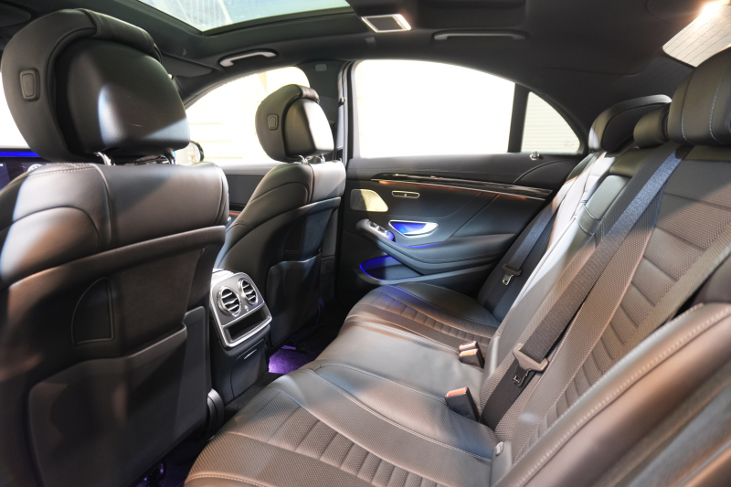 メルセデスベンツ Sクラス S400d AMGﾗｲﾝﾌﾟﾗｽ ﾚｻﾞｰｴｸｽｸﾙｰｼﾌﾞ&ﾚｰﾀﾞｰｾｰﾌﾃｨPKG　後期 黒ﾅｯﾊﾟ革 ﾋｰﾀｰ&ｸｰﾗｰ ﾊﾟﾉﾗﾏSR ﾅﾋﾞTV 360ｶﾒﾗ HUD CarPlay ﾀﾞｲﾅﾐｯｸｼｰﾄ ﾘﾗｸｾﾞｰｼｮﾝ機能 ｴｱﾊﾞﾗﾝｽP ﾏﾙﾁﾋﾞｰﾑLED AMGｴｱﾛ&20AW　2年保証