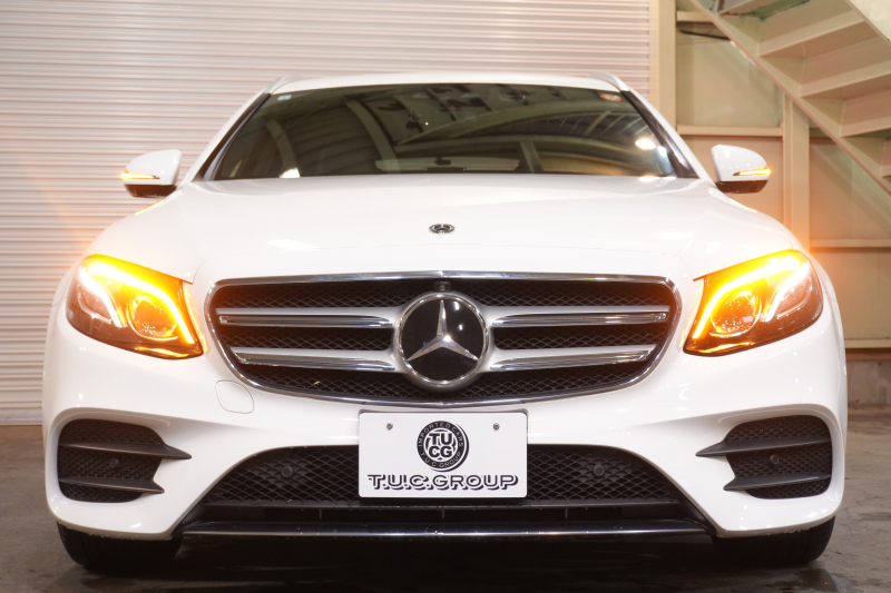 メルセデスベンツ Eクラス E200 ｽﾃｰｼｮﾝﾜｺﾞﾝ AVG AMGﾗｲﾝ ｴｸｽｸﾙｰｼﾌﾞ&ﾚｰﾀﾞｰｾｰﾌﾃｨPKG　中期ﾓﾃﾞﾙ BSG搭載 黒革 ｼｰﾄﾋｰﾀｰ 純正ﾅﾋﾞTV CarPlay ﾍｯﾄﾞｱｯﾌﾟD 360ｶﾒﾗ ﾌﾞﾙﾒｽﾀｰ ｴｱﾊﾞﾗﾝｽP ﾏﾙﾁﾋﾞｰﾑLED AMGｴｱﾛ&19AW　2年保証