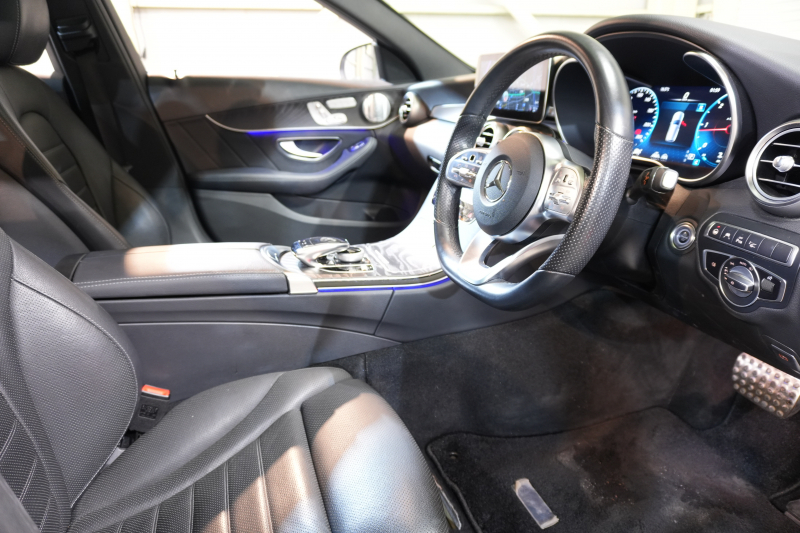 メルセデスベンツ Cクラス C220d ｽﾃｰｼｮﾝﾜｺﾞﾝ ﾛｰﾚｳｽED  ｽﾎﾟｰﾂﾌﾟﾗｽPKG ﾚｻﾞｰEXC ﾚｰﾀﾞｰｾｰﾌﾃｨPKG　後期 特別仕様 黒革 ﾋｰﾀｰ&ｸｰﾗｰ 純正ﾅﾋﾞ ﾌﾙｾｸﾞTV carplay 360ｶﾒﾗ ﾌﾞﾙﾒｽﾀｰ ﾍｯﾄﾞｱｯﾌﾟD AMGｴｱﾛ&18AW　2年保証