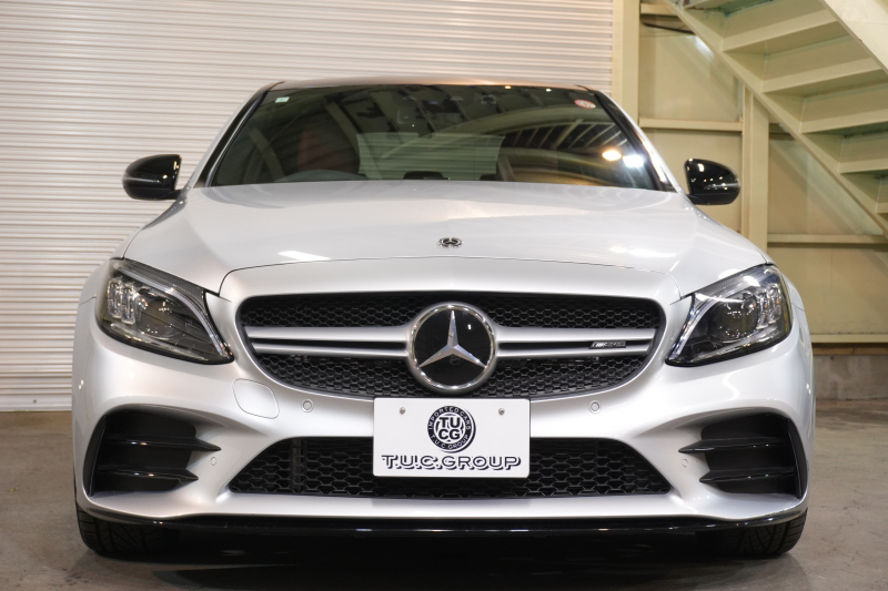 AMG Cクラス C43 4MATIC ﾚｰﾀﾞｰSP　後期 赤革 ｼｰﾄﾋｰﾀｰ ﾊﾟﾉﾗﾏSR ﾅﾋﾞTV CarPlay ﾍｯﾄﾞｱｯﾌﾟD ﾌﾞﾙﾒｽﾀｰ Bｶﾒﾗ 自動ﾄﾗﾝｸ&ﾊﾝｽﾞﾌﾘｰA ｴｱﾊﾞﾗﾝｽPKG 19ｲﾝﾁAW　2年保証