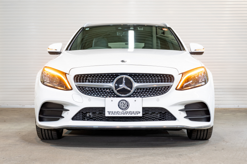 メルセデスベンツ Cクラス C200 4MATIC ﾜｺﾞﾝ ﾛｰﾚｳｽED ｽﾎﾟｰﾂﾌﾟﾗｽPKG　BSG搭載 後期 黒革 ﾊﾟﾉﾗﾏSR 純正ﾅﾋﾞ ﾌﾙｾｸﾞ Bｶﾒ ﾍｯﾄﾞｱｯﾌﾟD 自動ﾄﾗﾝｸ ﾌｯﾄｵｰﾌﾟﾅｰ AMGｴｱﾛ＆18ｲﾝﾁAW　2年保証
