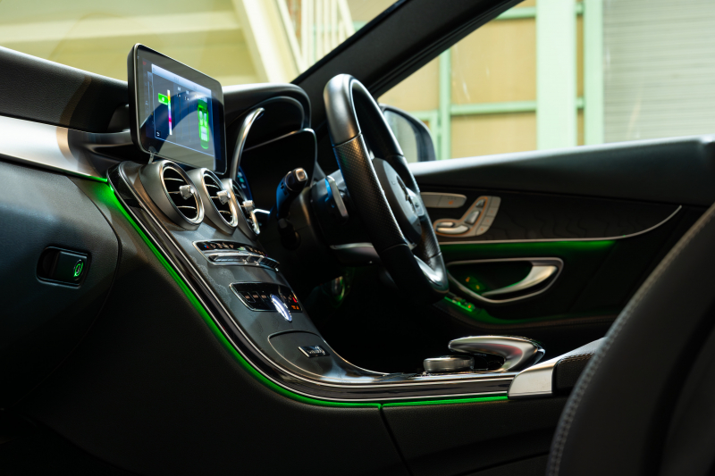 メルセデスベンツ Cクラス C200 4MATIC ﾜｺﾞﾝ ﾛｰﾚｳｽED ｽﾎﾟｰﾂﾌﾟﾗｽPKG　BSG搭載 後期 黒革 ﾊﾟﾉﾗﾏSR 純正ﾅﾋﾞ ﾌﾙｾｸﾞ Bｶﾒ ﾍｯﾄﾞｱｯﾌﾟD 自動ﾄﾗﾝｸ ﾌｯﾄｵｰﾌﾟﾅｰ AMGｴｱﾛ＆18ｲﾝﾁAW　2年保証