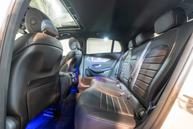 メルセデスベンツ GLCクーペ GLC220d 4MATICｸｰﾍﾟ AMGﾗｲﾝ ﾚｻﾞｰEXC&ﾚｰﾀﾞｰSP　後期ﾓﾃﾞﾙ 黒革 ｼｰﾄﾋｰﾀｰ&ｸｰﾗｰ MBUXﾅﾋﾞ ﾌﾙｾｸﾞTV ﾍｯﾄﾞｱｯﾌﾟD 360ｶﾒﾗ Burmester ﾏﾙﾁﾋﾞｰﾑLED 自動Rｹﾞｰﾄ&ﾊﾝｽﾞﾌﾘｰA ｴｱｻｽ AMGｴｱﾛ&19ｲﾝﾁAW　2年保証