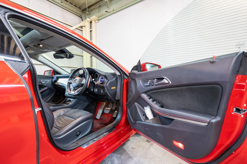 メルセデスベンツ CLAクラス CLA180ｼｭｰﾃｨﾝｸﾞB AMGｽﾀｲﾙ ﾌﾟﾚﾐｱﾑ&ﾚｰﾀﾞｰｾｰﾌﾃｨPKG　後期 ﾚｻﾞｰEINAMICAｼｰﾄ ﾊﾟﾉﾗﾏSR ﾅﾋﾞTV Bｶﾒ harman/kardon 自動ﾃｰﾙｹﾞｰﾄ ACC BSM LCW　2年保証