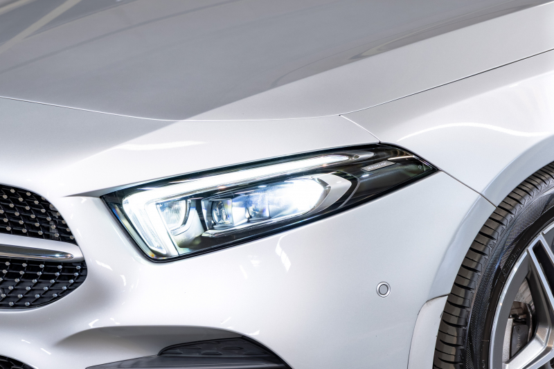 メルセデスベンツ Aクラス A180ｽﾀｲﾙ AMGﾗｲﾝ ｱﾄﾞﾊﾞﾝｽﾄﾞ&ﾅﾋﾞ&ﾚｰﾀﾞｰｾｰﾌﾃｨPKG　黒半革 MBUXﾅﾋﾞ ﾌﾙｾｸﾞ 360ｶﾒ ADVｽﾋﾟｰｶｰ ﾍｯﾄﾞｱｯﾌﾟD ﾏﾙﾁﾋﾞｰﾑLED ﾜｲﾔﾚｽﾁｬｰｼﾞ　2年保証