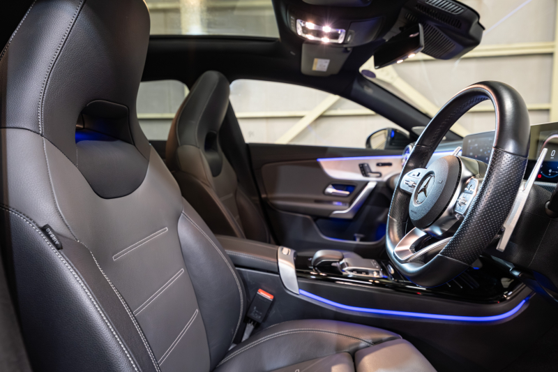 メルセデスベンツ CLAクラス CLA200d SB AMGﾗｲﾝ AMGﾚｻﾞｰEXC&ｱﾄﾞﾊﾞﾝｽﾄﾞ&ﾅﾋﾞ& ﾚｰﾀﾞｰPKG　灰黒革 ｼｰﾄﾋｰﾀｰ ﾊﾟﾉﾗﾏSR MBUXﾅﾋﾞ ﾌﾙｾｸﾞTV 360ｶﾒﾗ ﾍｯﾄﾞｱｯﾌﾟD ｱﾄﾞﾊﾞﾝｽﾄﾞｻｳﾝﾄﾞ ﾏﾙﾁﾋﾞｰﾑLED AMGｴｱﾛ&18ｲﾝﾁAW　2年保証