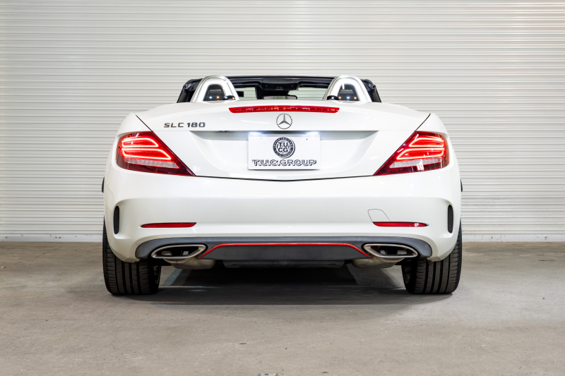 メルセデスベンツ SLCクラス SLC180 ﾚｯﾄﾞｱｰﾄｴﾃﾞｨｼｮﾝ ﾚｰﾀﾞｰP　特別仕様 黒銀革 ｼｰﾄﾋｰﾀｰ ｴｱｽｶｰﾌ 純正ﾅﾋﾞ ﾌﾙｾｸﾞTV CarPlay Bｶﾒﾗ ﾚｯﾄﾞﾌﾞﾚｰｷｷｬﾘﾊﾟｰ LEDﾍｯﾄﾞ AMGｴｱﾛ&18AW　2年保証