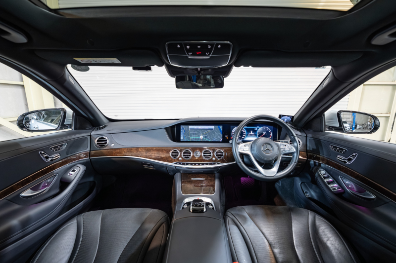 メルセデスベンツ Sクラス S400 ﾚｰﾀﾞｰｾｰﾌﾃｨPKG　後期 黒革 ﾊﾟﾉﾗﾏSR ﾅﾋﾞTV ｲｰｼﾞｰｸﾛｰｼﾞｬｰ 自動ﾄﾗﾝｸ ﾌｯﾄｵｰﾌﾟﾅｰ ｴｱﾊﾞﾗﾝｽP ﾏﾙﾁﾋﾞｰﾑLED　2年保証