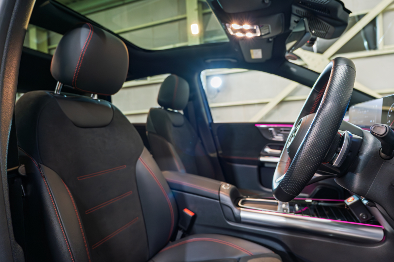 メルセデスベンツ Bクラス B180 BSG搭載 AMGﾗｲﾝPKG ｱﾄﾞﾊﾞﾝｽﾄﾞ&ﾅﾋﾞｹﾞｰｼｮﾝ&ﾚｰﾀﾞｰｾｰﾌﾃｨPKG　後期 Newﾃﾞｻﾞｲﾝｽﾃｱ 1ｵﾅ 黒半革 ﾊﾟﾉSR MBUXﾅﾋﾞ ﾌﾙｾｸﾞ 360ｶﾒﾗ ﾍｯﾄﾞｱｯﾌﾟD 自動ﾃｰﾙｹﾞｰﾄ LEDﾍｯﾄﾞﾗｲﾄ ｼｰﾄﾋｰﾀｰ　2年保証