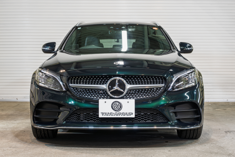 メルセデスベンツ Cクラス C220d ﾜｺﾞﾝ AVG AMGﾗｲﾝ ﾚｰﾀﾞｰSP　後期 黒革 ﾅﾋﾞTV Bｶﾒ AIRｻｽ LEDﾍｯﾄﾞﾗｲﾄ ACC BSM LCW　2年保証