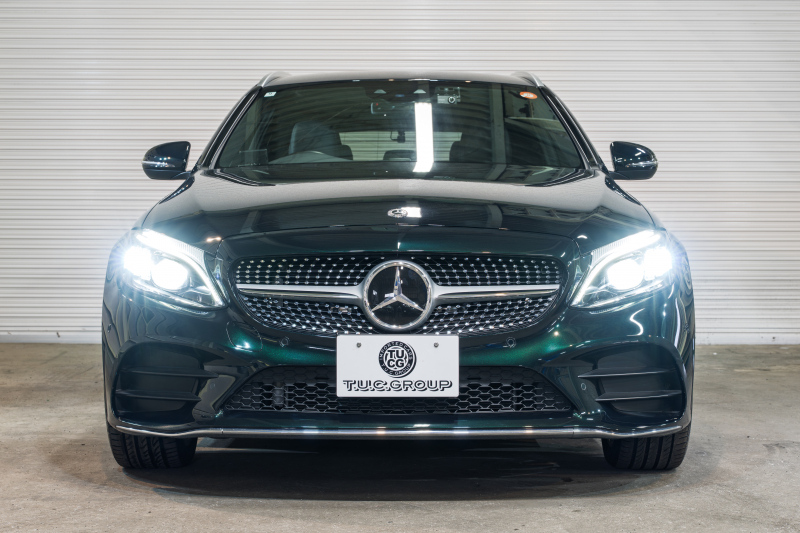メルセデスベンツ Cクラス C220d ﾜｺﾞﾝ AVG AMGﾗｲﾝ ﾚｰﾀﾞｰSP　後期 黒革 ﾅﾋﾞTV Bｶﾒ AIRｻｽ LEDﾍｯﾄﾞﾗｲﾄ ACC BSM LCW　2年保証