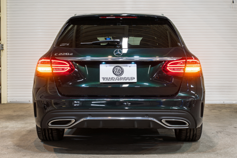 メルセデスベンツ Cクラス C220d ﾜｺﾞﾝ AVG AMGﾗｲﾝ ﾚｰﾀﾞｰSP　後期 黒革 ﾅﾋﾞTV Bｶﾒ AIRｻｽ LEDﾍｯﾄﾞﾗｲﾄ ACC BSM LCW　2年保証