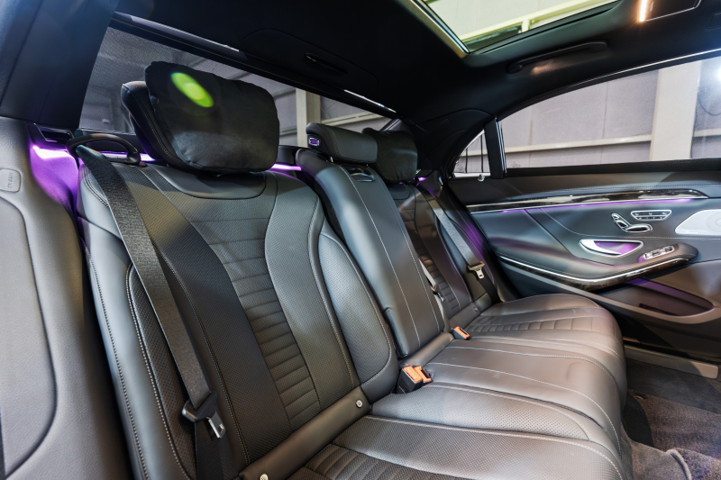 メルセデスベンツ Sクラス S550ﾛﾝｸﾞ ﾚｰﾀﾞｰｾｰﾌﾃｨPKG　黒革 ｼｰﾄﾋｰﾀｰ&ｸｰﾗｰ ﾗﾝﾊﾞｰ ﾊﾟﾉﾗﾏSR 純正ﾅﾋﾞ ﾌﾙｾｸﾞTV 360ｶﾒﾗ Burmester 自動ﾄﾗﾝｸ&ﾊﾝｽﾞﾌﾘｰA LEDﾗｲﾄ AMGｴｱﾛ&20ｲﾝﾁAW　2年保証