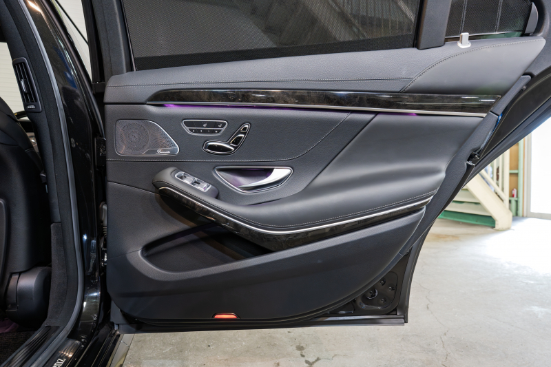 メルセデスベンツ Sクラス S550ﾛﾝｸﾞ ﾚｰﾀﾞｰｾｰﾌﾃｨPKG　黒革 ｼｰﾄﾋｰﾀｰ&ｸｰﾗｰ ﾗﾝﾊﾞｰ ﾊﾟﾉﾗﾏSR 純正ﾅﾋﾞ ﾌﾙｾｸﾞTV 360ｶﾒﾗ Burmester 自動ﾄﾗﾝｸ&ﾊﾝｽﾞﾌﾘｰA LEDﾗｲﾄ AMGｴｱﾛ&20ｲﾝﾁAW　2年保証