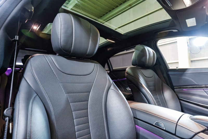 メルセデスベンツ Sクラス S550ﾛﾝｸﾞ ﾚｰﾀﾞｰｾｰﾌﾃｨPKG　黒革 ｼｰﾄﾋｰﾀｰ&ｸｰﾗｰ ﾗﾝﾊﾞｰ ﾊﾟﾉﾗﾏSR 純正ﾅﾋﾞ ﾌﾙｾｸﾞTV 360ｶﾒﾗ Burmester 自動ﾄﾗﾝｸ&ﾊﾝｽﾞﾌﾘｰA LEDﾗｲﾄ AMGｴｱﾛ&20ｲﾝﾁAW　2年保証