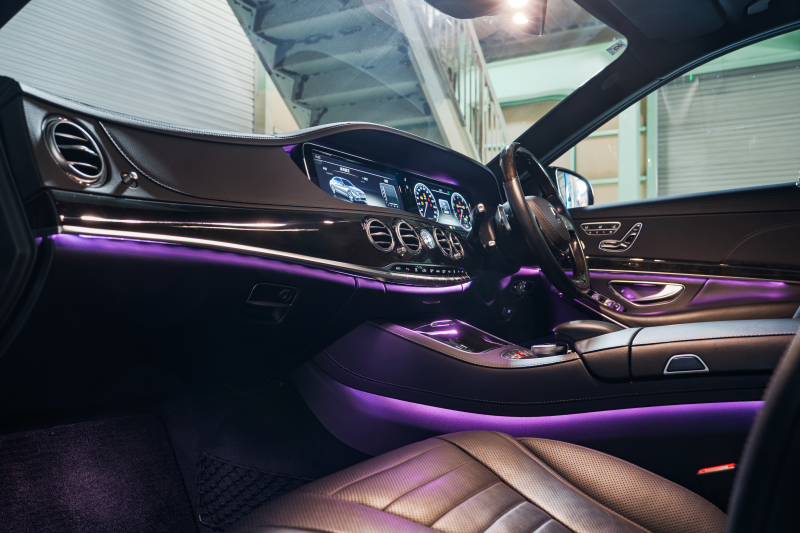 メルセデスベンツ Sクラス S550ﾛﾝｸﾞ ﾚｰﾀﾞｰｾｰﾌﾃｨPKG　黒革 ｼｰﾄﾋｰﾀｰ&ｸｰﾗｰ ﾗﾝﾊﾞｰ ﾊﾟﾉﾗﾏSR 純正ﾅﾋﾞ ﾌﾙｾｸﾞTV 360ｶﾒﾗ Burmester 自動ﾄﾗﾝｸ&ﾊﾝｽﾞﾌﾘｰA LEDﾗｲﾄ AMGｴｱﾛ&20ｲﾝﾁAW　2年保証