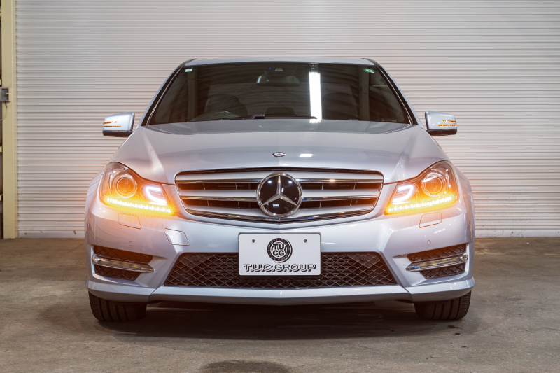 メルセデスベンツ Cクラス C200 BE-EF AVG ﾕｰﾃｨﾘﾃｨ&ﾚｰﾀﾞｰｾｰﾌﾃｨｰPKG　黒革 純正ﾅﾋﾞTV Bｶﾒﾗ ﾊﾟｰｸﾄﾛﾆｯｸ ｷｾﾉﾝ LEDﾄﾞﾗｲﾋﾞﾝｸﾞﾗｲﾄ Pｽﾀ AMGｴｱﾛ＆17AW ﾄﾞﾘﾙﾄﾞﾛｰﾀｰ ﾛｺﾞ入ｷｬﾘﾊﾟｰ　2年保証