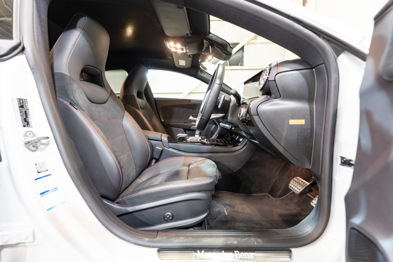 メルセデスベンツ CLAクラス CLA200d AMGﾗｲﾝ ｱﾄﾞﾊﾞﾝｽﾄﾞ&ﾅﾋﾞ& ﾚｰﾀﾞｰPKG　黒半革 ｼｰﾄﾋｰﾀｰ ﾊﾟﾉﾗﾏSR MBUXﾅﾋﾞ ﾌﾙｾｸﾞTV 360ｶﾒﾗ ﾍｯﾄﾞｱｯﾌﾟD ｱﾄﾞﾊﾞﾝｽﾄﾞｻｳﾝﾄﾞ ﾏﾙﾁﾋﾞｰﾑLED AMGｴｱﾛ&18ｲﾝﾁAW　2年保証