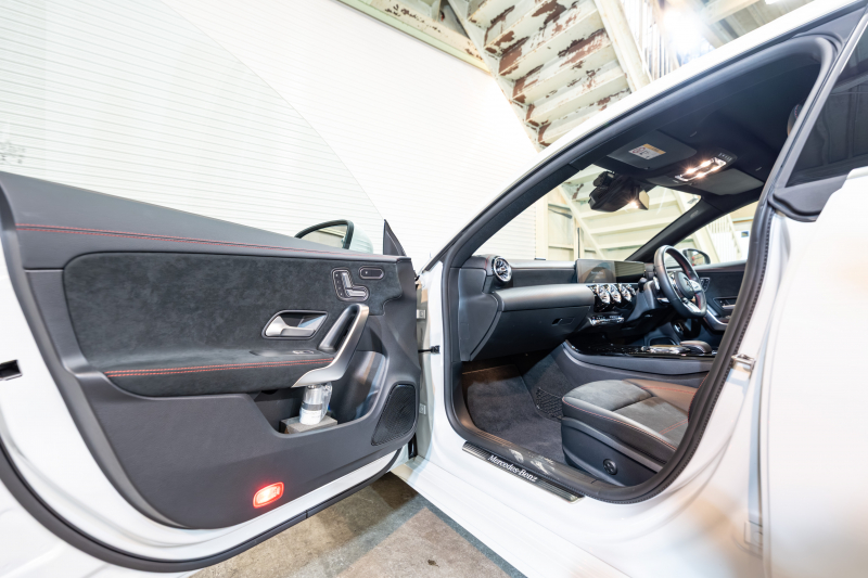 メルセデスベンツ CLAクラス CLA200d AMGﾗｲﾝ ｱﾄﾞﾊﾞﾝｽﾄﾞ&ﾅﾋﾞ& ﾚｰﾀﾞｰPKG　黒半革 ｼｰﾄﾋｰﾀｰ ﾊﾟﾉﾗﾏSR MBUXﾅﾋﾞ ﾌﾙｾｸﾞTV 360ｶﾒﾗ ﾍｯﾄﾞｱｯﾌﾟD ｱﾄﾞﾊﾞﾝｽﾄﾞｻｳﾝﾄﾞ ﾏﾙﾁﾋﾞｰﾑLED AMGｴｱﾛ&18ｲﾝﾁAW　2年保証